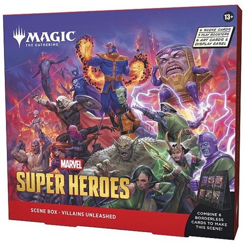 Marvel Super Heroes - Scene Box - Villains Unleashed - Magic the Gathering (ENG)
